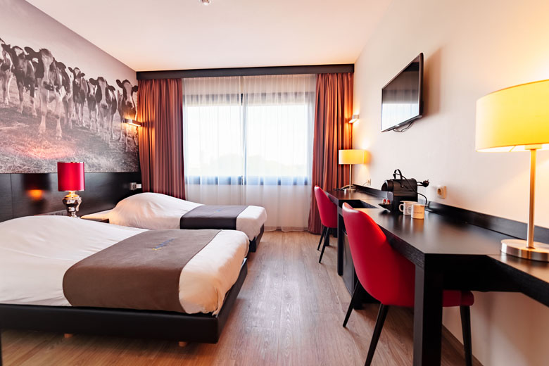 Deluxe kamer met twee eenpersoonsbedden