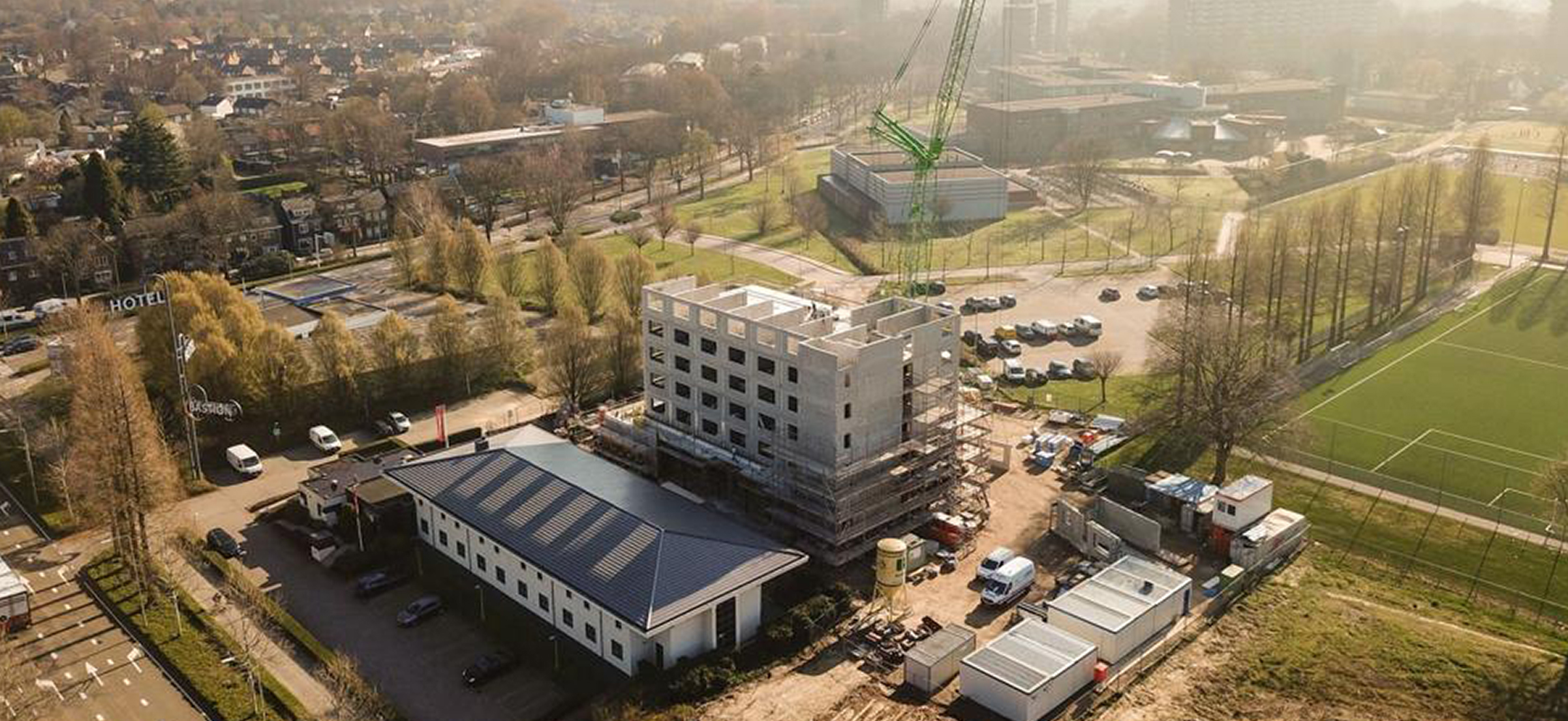 Hoogste punt Bastion Hotel Geleen